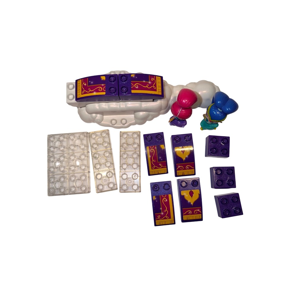 15 Fisher Price Shimmer &‎ Shine Mega Blocks Magic Carpet Cloud Building